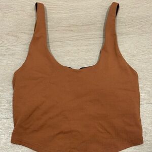 Prana Brown Workout Top